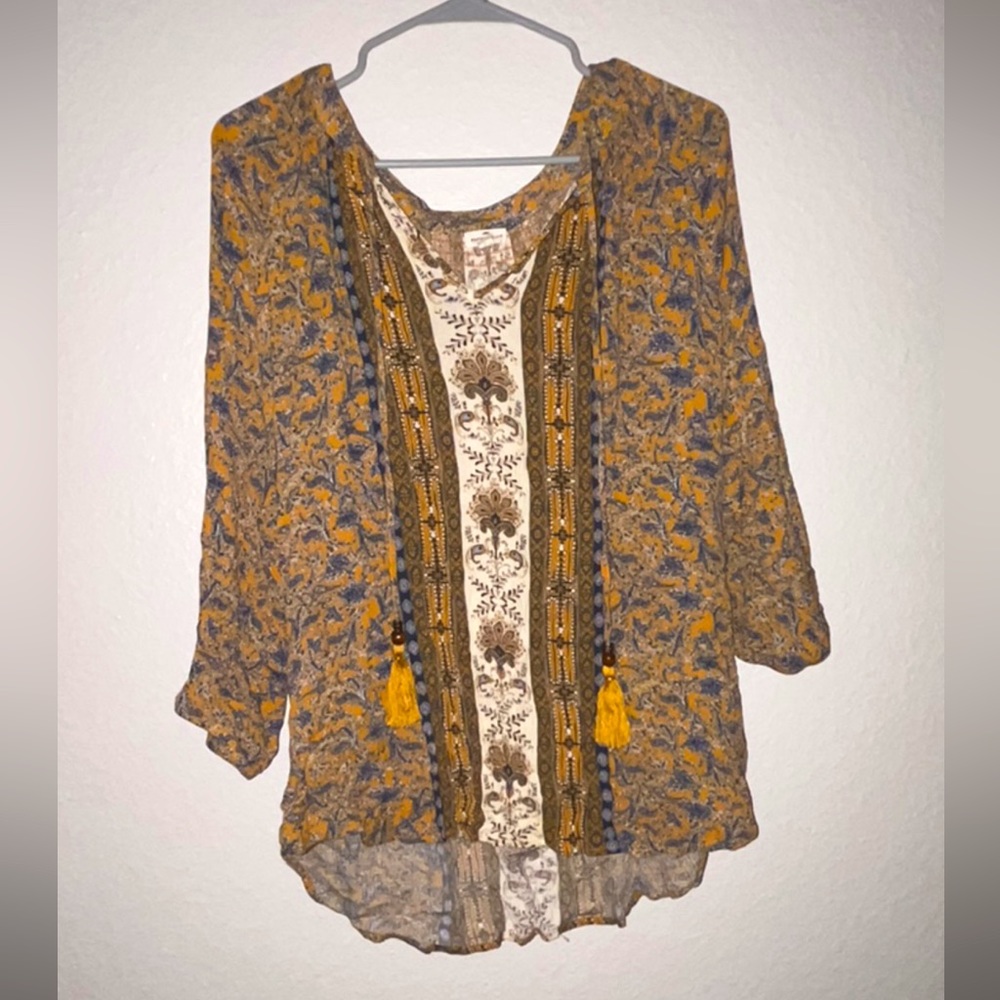 SOLD Mason & Belle Paisley blouse